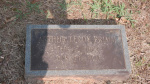Arhtur Leroy Primm footstone - Old - Lot# 19.JPG