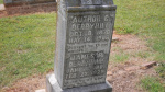 Author _ James Berryhill upright marker - Old - Lot # 16.JPG