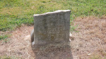 Carrie Sutton wife of W.G. Sutton broken headstone - Old - Lot # 5.JPG