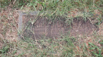 Guy Eggleston footstone - Old - Lot # 41A.JPG