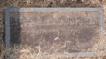 Hamilton Bigham2 footstone - Old - Lot # 40.JPG