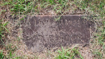 Levica Gordon footstone - Old - Lot # 16A.JPG