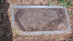 Mabel Rhyne footstone - Old - Lot # 3.JPG