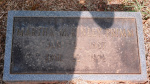 Martha McKinley Primm footstone - Old - Lot# 19.JPG