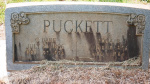 Puckett headstone - Old - Lot # 17A.JPG