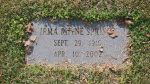 Irma Rhyne Springs footstone.JPG